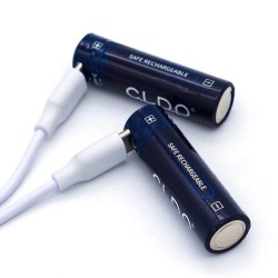 Аккумуляторная батарейка АА USB